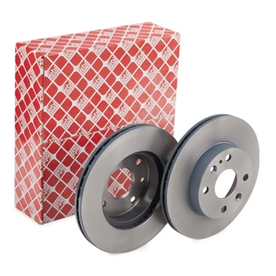 Bild av FEBI BILSTEIN 10624 Disque de frein Essieu avant 235 18 4 100 ventilé l&#039;intérieur revêtu MAZDA: FAMILIA 4, MX 5 I, 323 C IV 3/5 portes
