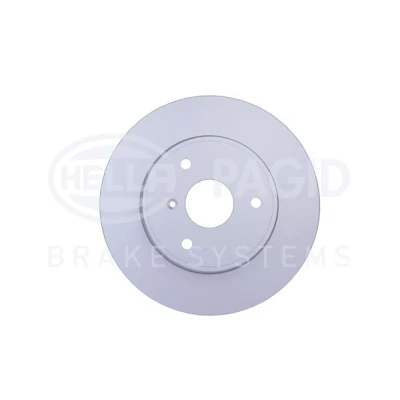 Bild av HELLA PRO 8DD 355 113 561 Disque de frein 280 9,7 03/04 112 plein revêtu sans boulon fix roue, moyeu roue SMART: Fortwo I Coupe
