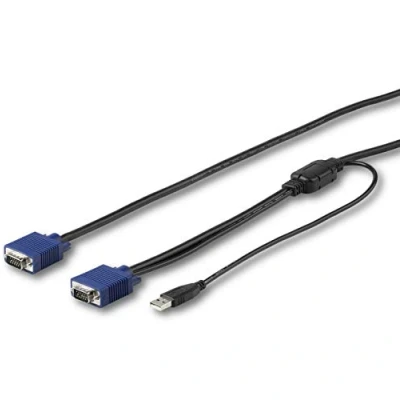 Bild av StarTech.com 10ft / 3m USB KVM cable for Rackmount Consoles VGA and video 3 m