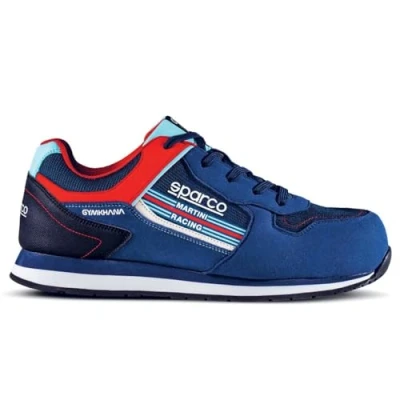 Bild av Sparco 07527MR44BM, Gymkhana S1P Martini R Storlek 44 Blå, Moccasin Körstil Unisex Vuxen, EU, Multifärg, 42/50, Flerfärgad, 42/50 EU