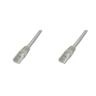 Bild av DIGITUS LAN Kabel Cat 5e 7m CCA nätverkskabel med RJ45 U/UTP oskärmad kompatibel 6 och 5 Grå