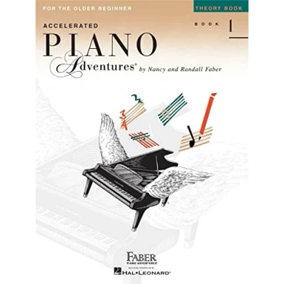 Bild av Nancy faber : piano adventures for the older beginner Theory bk1: Book 1
