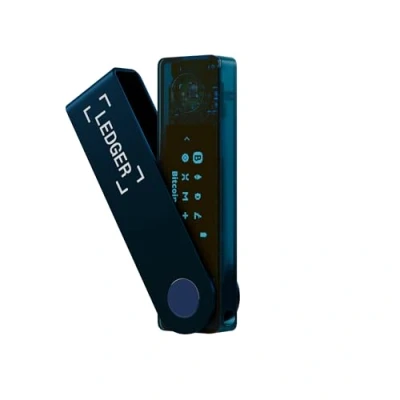 Bild av Ledger Nano X Hårdvaruplånboken för kryptotillgångar med Bluetooth® användning var du än befinner dig (Safirblå)
