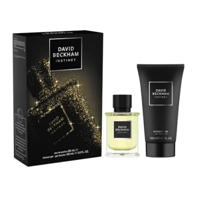 Bild av Instinct presentförpackning, Eau de Parfum 50 ml och duschgel, 150 ml, doft från fougére agrusserad för honom