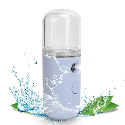 Bild av Handhållen Ansiktsångare, Ansiktssprejare, Nano Ansiktsångare Portable Mini Face Mist Steam Fuktar Huden, återfuktar Ansiktshuden Djupt med Fukt(lavendel )
