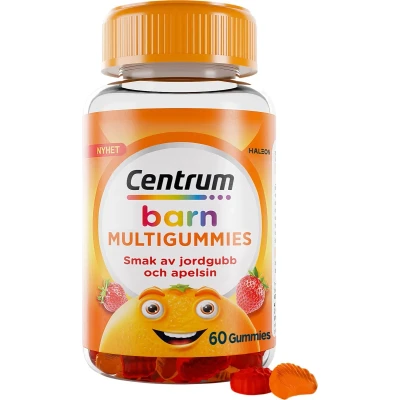 Bild av Centrum barn Multivitamin Gummies, jordgubb &amp; apelsin 60 st