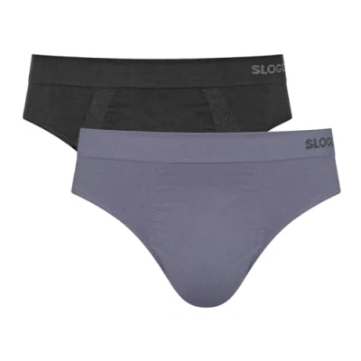 Bild av Sloggi MEN GO Smooth Brief 2 PACK Trosor, Storlek: Large, Black