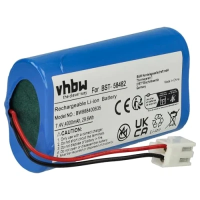 Bild av vhbw Batteri kompatibel med Bestway Flowclear Aquatronix rengöringsmaskin (4 000 mAh, 7,4 V, Li Ion)