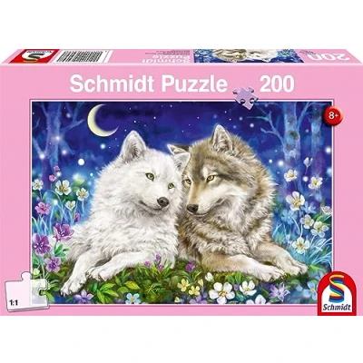 Bild av Schmidt Spiele 56469 Mysiga vargvänner, 200 bitar barnpussel