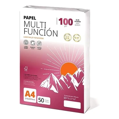 Bild av Folios a4 100 gr 50 ark, multifunktionspapper för skrivare, ark laser och bläckstråleskrivare, kopiator, kontorsbruk, skolmaterial, foliepaket, kontorsmaterial, fotopapper, gr, timmar