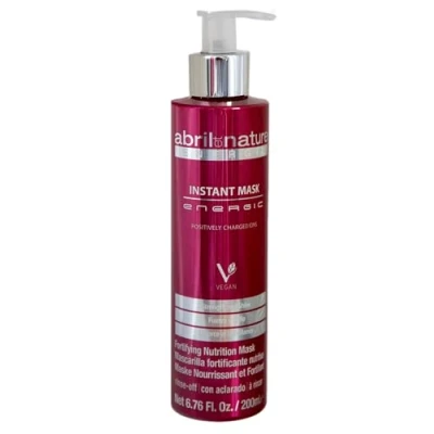 Bild av abril et nature Energic Hårmask Mjukgör och Återfuktar med Positiva Joner Eliminerar Statisk Elektricitet Frissighet Återställer Vitalitet Glans 200 ml