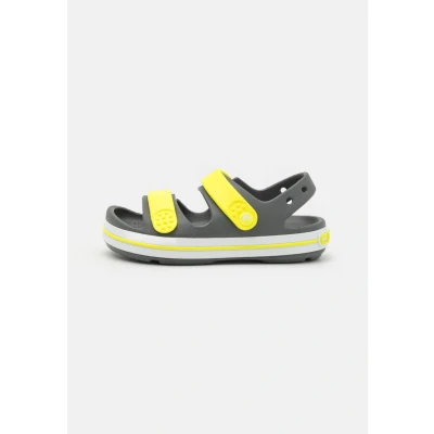 Bild av Crocs Crocband Cruiser Unisex Badsandaler för barn, Storlek: 37/38, Slate grey/acidity Konstmaterial
