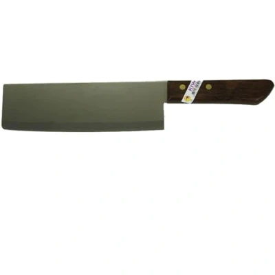 Bild av Kiwi kockkniv med trähandtag 31,5 cm av stålkniv [#22]