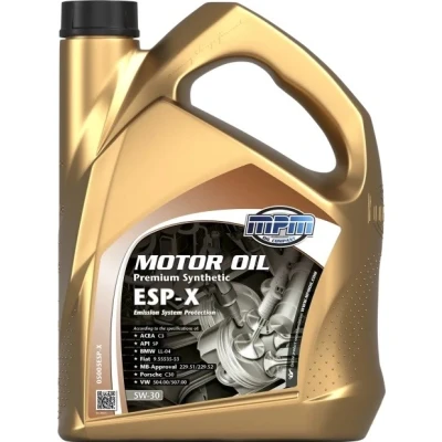 Bild av Mpm Premium Synthetic ESP X 5W 30 5I Huile moteur 05005ESP VOLKSWAGEN: Golf 4, 5, 7, BMW: 3 Berline, 1 5 portes, Berline