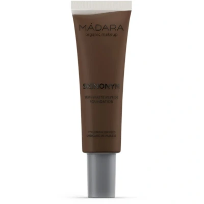 Bild av MÁDARA SKINONYM Semi Matte Peptide Foundation #100 MOCHA 30 ml