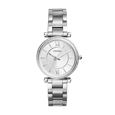 Bild av Fossil Carlie Klocka silvercoloured, Storlek: One Size, Silver coloured
