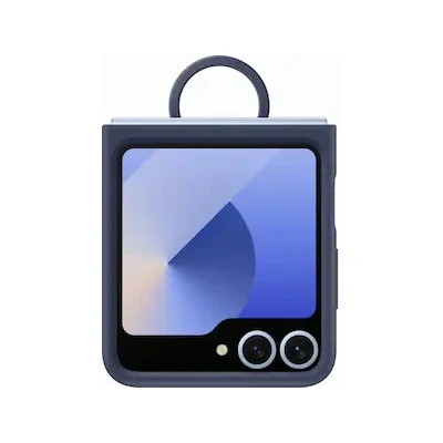 Bild av Samsung Silikon Back Cover med Ring Mörkblå Galaxy Z Flip 6