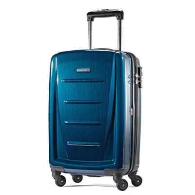 Bild av Samsonite bagage Winfield 2 mode HS spinner 20, lila 2, hård sida Djupblå, Carry On 20 Inch, med hjul