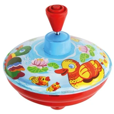 Bild av Bolz 52410 Snurra (Pump spinningtopp, Flerfärgad, 1,5 År, Pojke/flicka, Tjeckien, 130 mm)