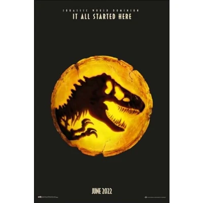 Bild av Grupo Erik Jurassic World Dominion Poster 36 x 24 inches / 91.5 61 cm Shipped Rolled Up Cool Posters Art &amp; Prints Wall