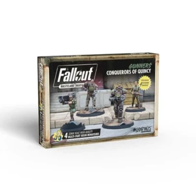 Bild av Modiphius Entertainment Fallout Wasteland Warfare Gunners: Conquerors of Quincy Miniatures Unpainted