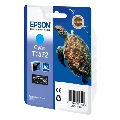 Bild av Epson T1572 Ink Cartridge Cyan Bläckpatron Blå