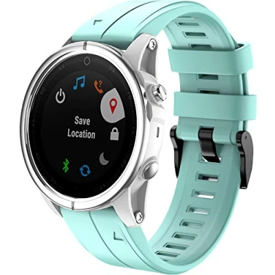 Bild av Shieranlee Fenix 7S armband, 20 mm snabbpassform, ersättningsarmband för Garmin 7S/Fenix 5S Plus/Fenix 6S Pro/Fenix Solar/Fenix Safir Solar