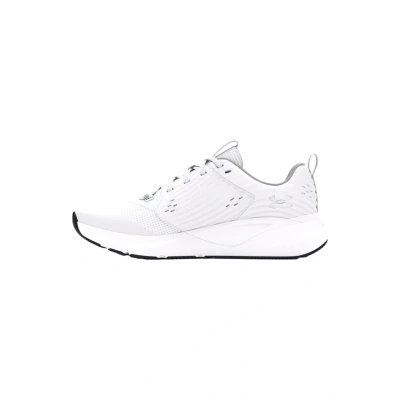 Bild av Under Armour UA Charged Commit TR 4 vit/mod grå/skogsgrön 10,5, Vit mod grå skog grön, 45.5 EU