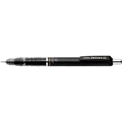 Bild av Zebra 0,5 mm DelGuard stiftpenna svart