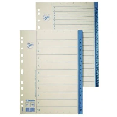 Bild av Register Jopa A4/20 blankflik FSC®Mix100%