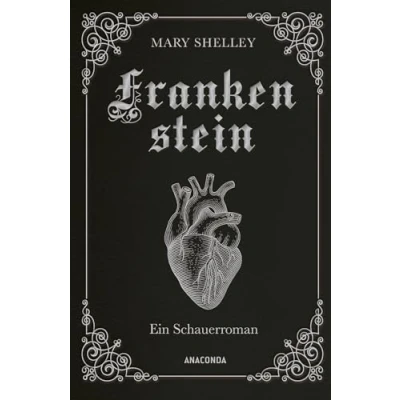 Bild av Frankenstein. Ein Schauerroman: Das Meisterwerk der englischen Romantik gebunden in Cabra Leder mit Silberprägung: 20