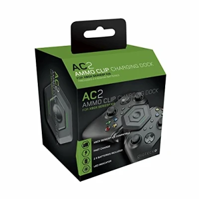 Bild av Gioteck AC 2 AMMO CLIP for controller (PS5) Wired Charging cable wireless game Sony PlayStation 5