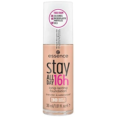 Bild av Base de Maquillage Crémeuse Essence Stay All Day 16H 30 soft sand (30 ml)
