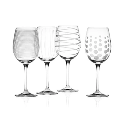 Bild av Mikasa Cheers kristall vita vinglas set, 4 delar, 450 ml