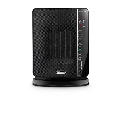 Bild av De’Longhi Silent+ DCH7993ER.BC Värmefläkt, Svart, 25,4 x 18 37,2 cm