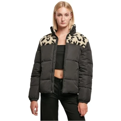 Bild av Urban Classics AOP Sherpa Puffer Vinterjacka, Storlek: 4XL, Black sandleo
