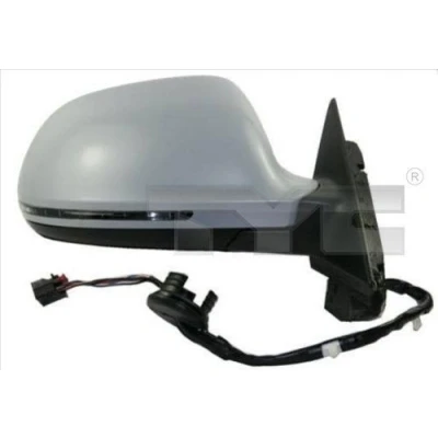 Bild av Rétroviseur extérieur Tyc 302 0064 gauche avec couche d&#039;apprêt pour ajustage électrique des rétroviseurs, asphérique, chauffant AUDI: A3 3/5 portes