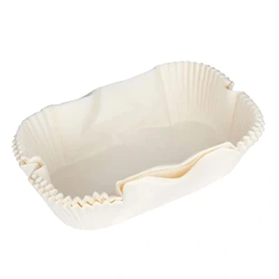 Bild av KitchenCraft brödformar i burk, non stick kak och brödform, 20 x 9 cm, förpackning med 40 foder, vit