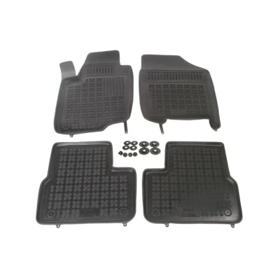 Bild av REZAW PLAST 201304 Ensemble de tapis sol Caoutchouc avant et arrière 4 noir Sur mesure PEUGEOT: 207 3/5 portes, SW