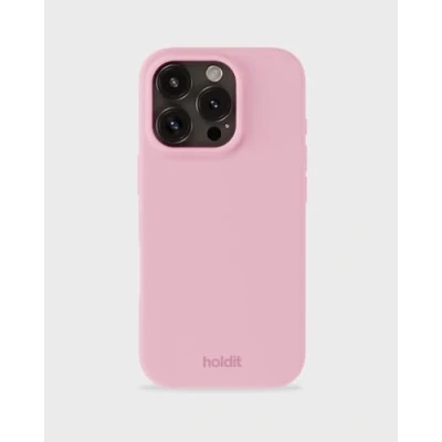 Bild av holdit silikonskal iPhone 16 0,8 mm ultratunt mobilskal silikon trendigt med fullt skydd (upphöjd kant för kameraskydd) Pink