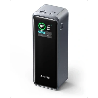 Bild av Anker Prime Snabbladdare Powerbank 27.650Mah Svart