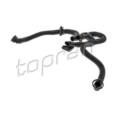 Bild av TOPRAN 118 658 Flexible, aération de la housse culasse du couvercle à tubulure d&#039;aspiration avec support, joints