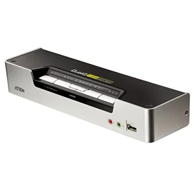 Bild av Aten CS1794 KVMP 4 vägs switch (4 polig, 4x HDMI, USB), silver