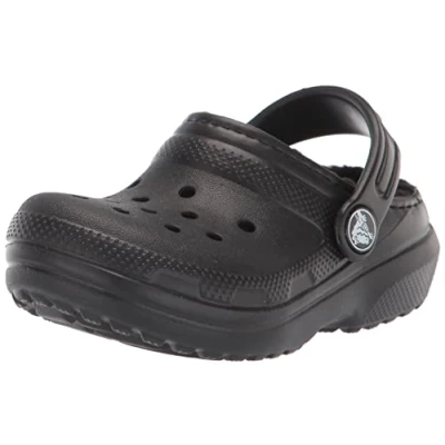 Bild av Crocs Barn Classic Lined Clog K Clog, svart, 38/39 EU