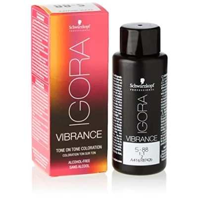 Bild av Schwarzkopf Professional Igora Vibrance Demi permanent hårfärg 60 ml 5 88