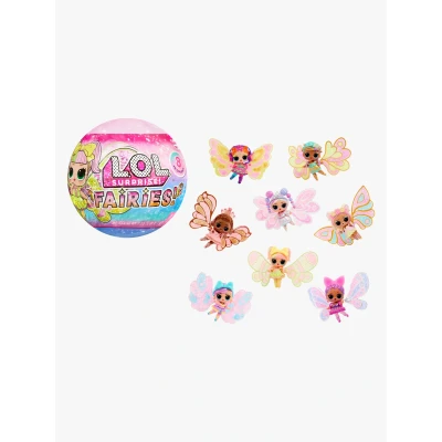 Bild av L.O.L. Suprise! Fairies Tots inkluderar 1 docka, blindförpackning, 8 dockor att samla på, anpassa älvvvvingar för dina väskor, idealisk present barn i åldrarna 4+, rosa