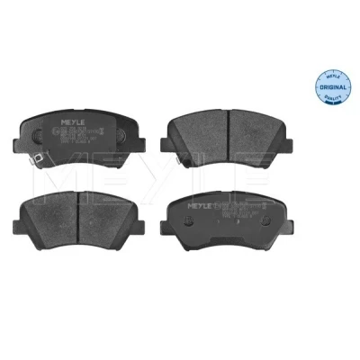 Bild av MEYLE 025 256 9218 Jeu de plaquettes frein ORIGINAL Quality Essieu avant avec indicateur d&#039;usure tôle anti bruit HYUNDAI: i30 II 3/5 portes
