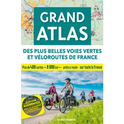 Bild av Grand atlas des plus belles voies vertes et véloroutes de France