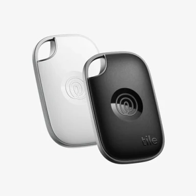 Bild av Tile by Life360 Pro (2024) najmocniejszy lokalizator Bluetooth do znajdowania kluczy, torebek i innych rzeczy. Zgodność: iOS Android. Znajdowanie telefonu. 2 szt. w zestawie (czarny/biały)