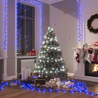 Bild av VidaXl Kompakt Ljusslinga Med 2000 Led Blå 45 M Pvc